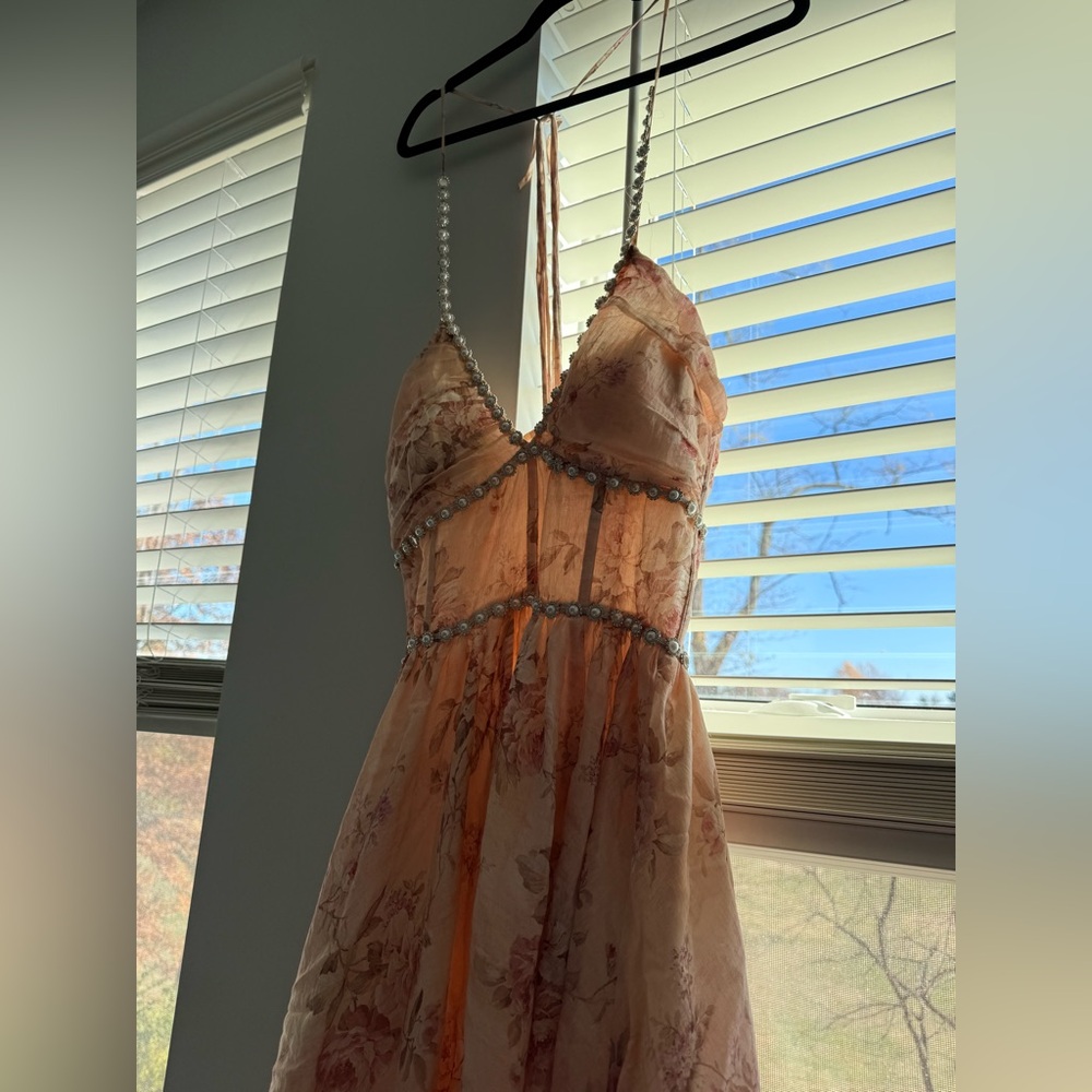 Floral Ruffle Maxi Dress - Picture 9 of 14